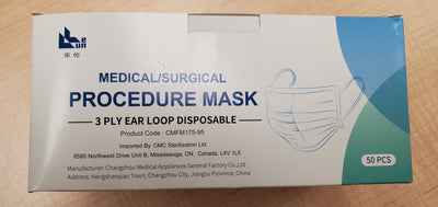 3-Ply TYPE IIR Box of 50 or More | SteriPro Canada PPE Store.