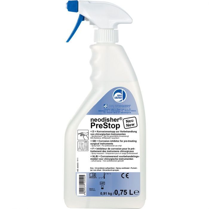 neodisher PreStop 750 ml  - Corrosion inhibitor for the pre-treatment of surgical instruments