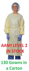 Carton of AAMI Level 2 Gowns - 130 Gowns | SteriPro Canada PPE Store.