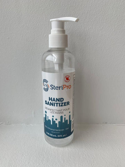 SteriPro Hand Sanitizer Gel | SteriPro Canada PPE Store.