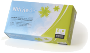 CARTON OF Powder Free Nitrile Gloves Box of 1000  (10 boxes of 100 each) - Size Varies | SteriPro Canada PPE Store.