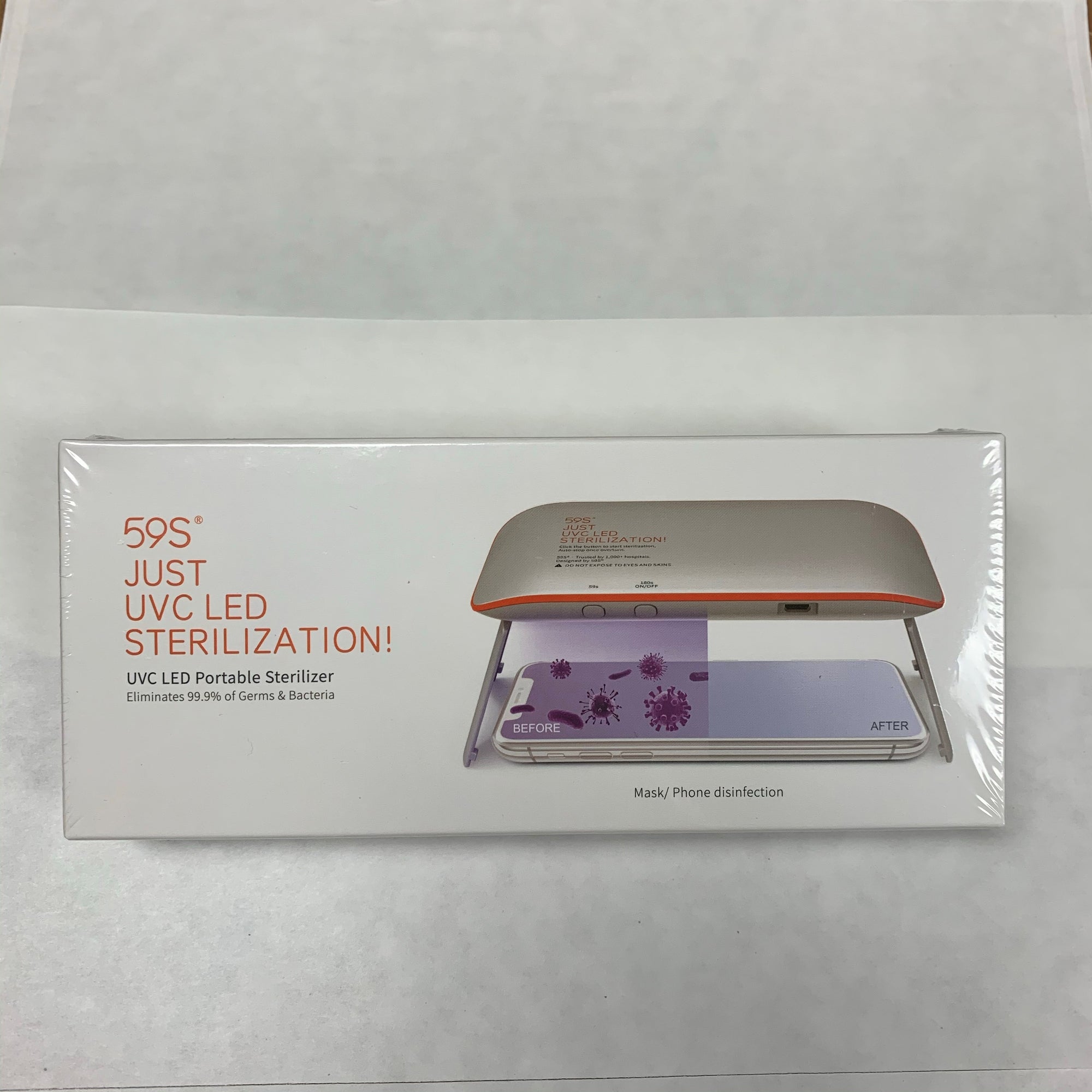 59S LED Cell Phone Sterilizer | SteriPro Canada PPE Store.