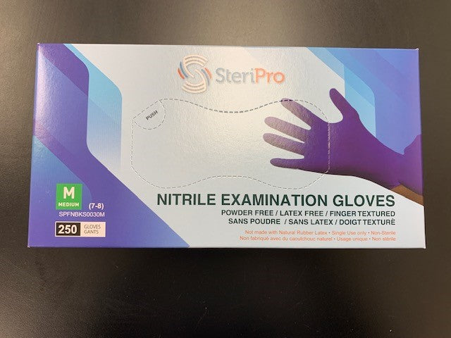 Medical Grade Nitrile Gloves (250 Gloves in XS,S,M,L or 230 Gloves XL)  - (Sizes Vary)