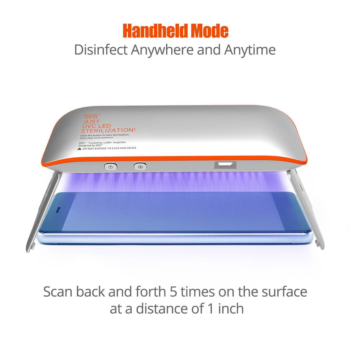 59S LED Cell Phone Sterilizer